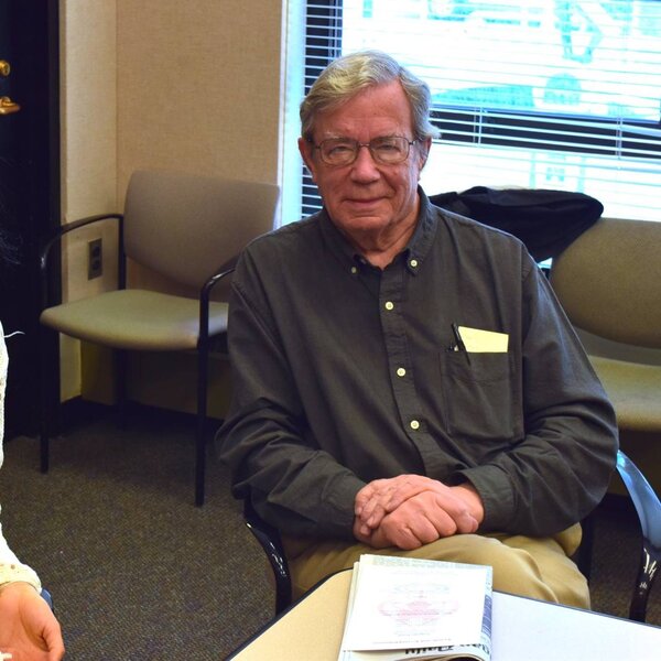 John K Whitmore with Thuy Anh Nguyen a lecturer in Vietnamese Language