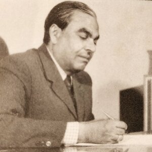 Portrait of K.M.   Srivastava