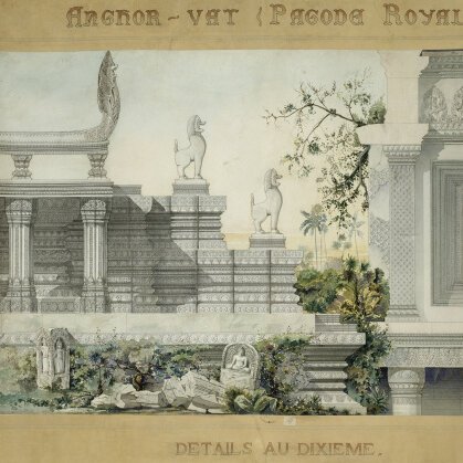 Angkor Vat Pagode royale de L Fournereau