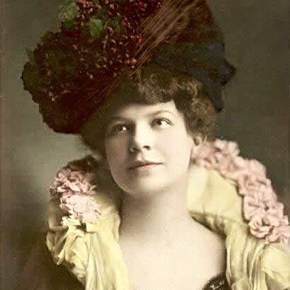 Lucille Douglass 1896 Portrait