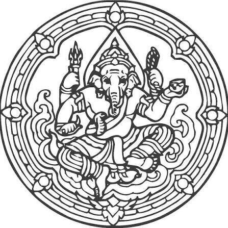 Thai literature and fine arts logo