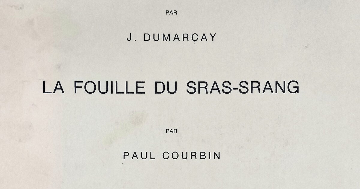 Documents Graphiques De La Conservation D'Angkor, 1963-1973 - Angkor ...