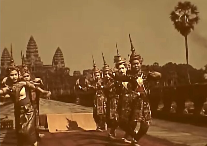 Temple dance 1945