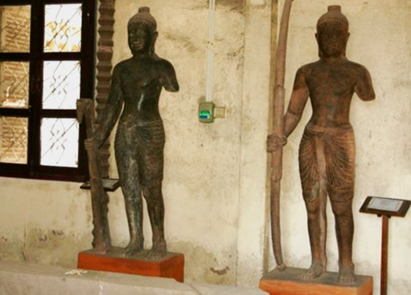 Funan statues angkor borei museum cambo tours