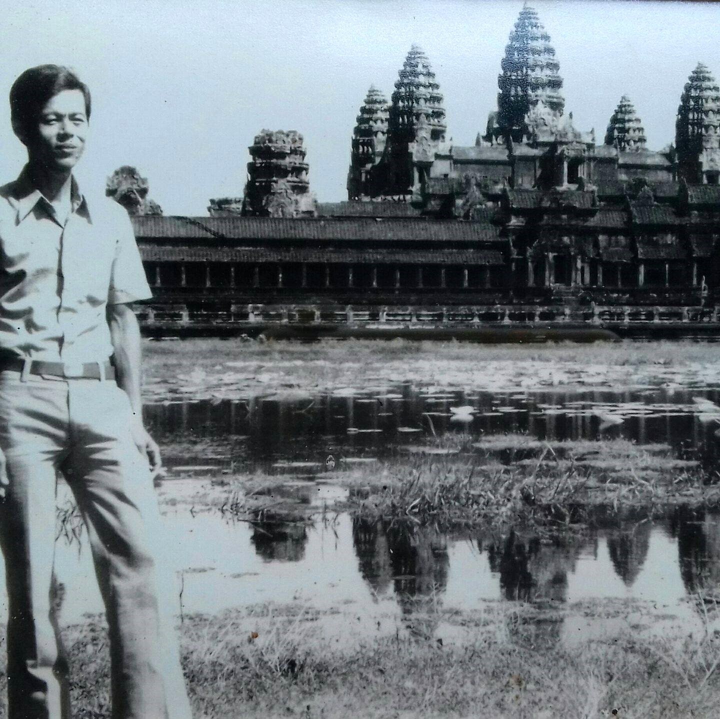 Khun samen 1st time angkor wat 1983