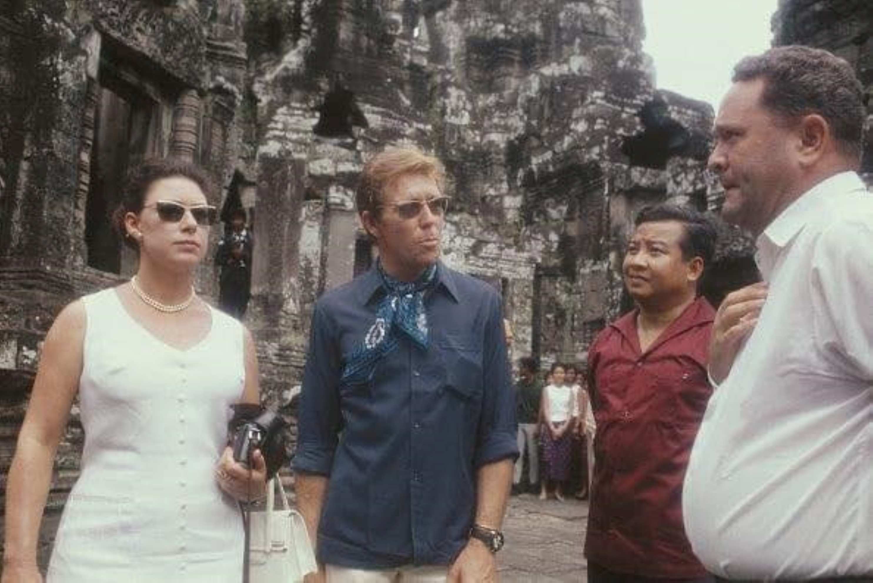 Princess margaret prince sihanouk bpgroslier lord snowdon 1969 amazing cambodia